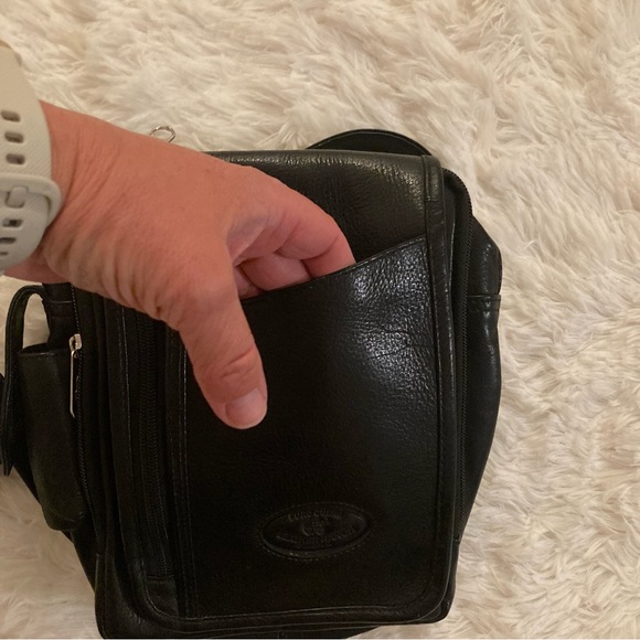 Vintage Puro Cuero authentic leather crossbody purse - Picture 10 of 14